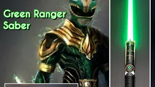 Download Green Ranger Lightsaber w NBv4 \u0026 Custom Soundfont #greenranger #powerrangers MP3