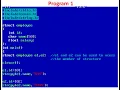 Declaring structure variable in C programming