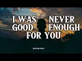 Sad song \