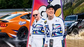 DRIFTEN, Heliflug & UNFALL auf der RENNSTRECKE.. 😱🏎️ | MontanaBlack IRL