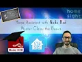 Node Red Home Assistant - Master Class 1 Beginners guide basic flow with state call service