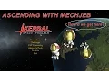 Ascending with MechJeb KERBAL SPACE PROGRAM