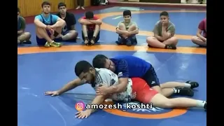 آموزش بار انداز بلغاری مدرس استاد شادمنفعت Bulgarian Dock Training 