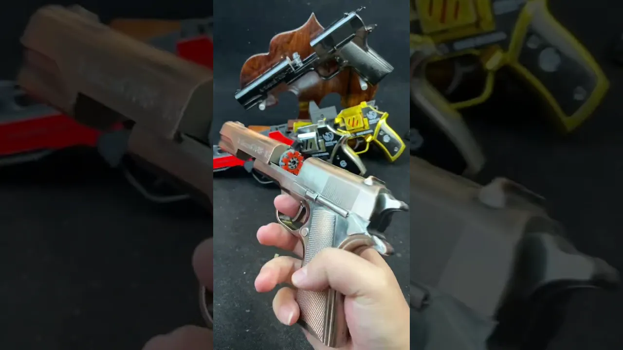 metal cap gun