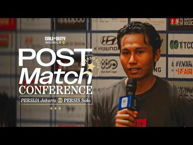 Post-Match Press Conference: PERSIJA Jakarta vs PERSIS Solo | Super League 2025/2026 Matchday 30
