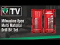 Milwaukee 8pce Multi Material Drill Bit Set