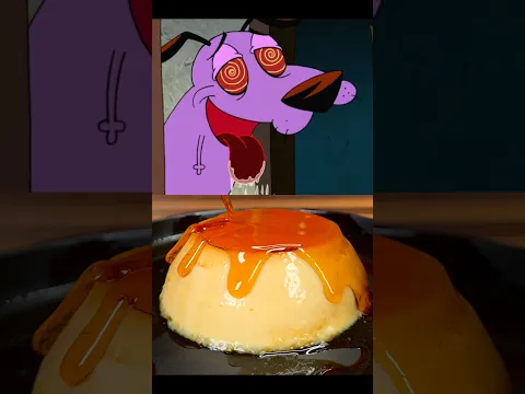 Flantasy Flan So Fine The Whole Town Falls In Line🍮 #shorts #flan #courage #cartoonnetwork