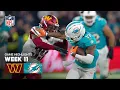 Washington Commanders vs. Miami Dolphins Game Highlights | NFL 2025 Season Week 11