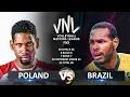 Poland vs Brazil - Quarter Finals | Men's VNL 2024