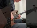 Lagu Fretless Bass Practice #shorts
