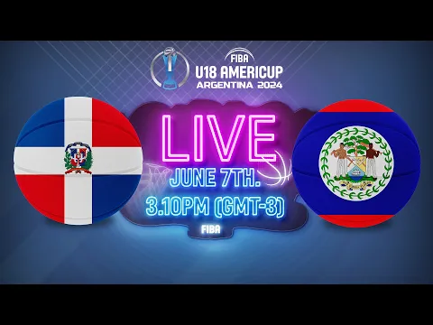 Download MP3 LIVE - Dominican Republic v Belize | FIBA U18 AmeriCup 2024