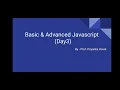 Xii Science Advanced JavaScript Day3