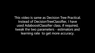 Ada Boost Program in Python