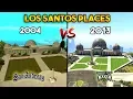 GTA 5 VS GTA SAN ANDREAS LOS SANTOS PLACES