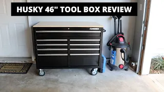 Husky 46 Tool Box Work Bench Review