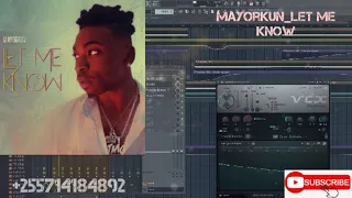 mayorkun let me know official video how to samle beat