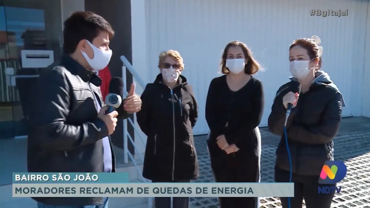 Moradores reclamam de queda de energia elétrica no Bairro São João