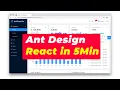 Ant Design React Tutorial UI Framework Library