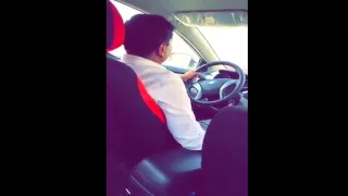 سواق تكسي يتحرش ببنت ادخل وشوف 