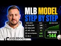 Build an MLB Betting Model From Scratch in Google Sheets