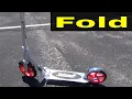 How To Fold A Razor Scooter-Full Tutorial