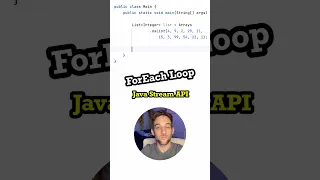 How to code ForEach Loop Java Streams API