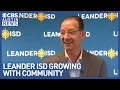 Leander ISD welcomes students back addresses growth and safety concerns