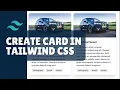 How to create card in Tailwind css