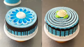 este decorado salio muy bien | asi es como se decoran tortas con crema chantilly