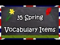 35 Spring Vocabulary A1-A2 Level English for Adults