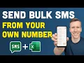How to Send Free Bulk SMS from Excel Using Your Phone QuickText
