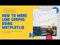 Matplotlib Line Graph - How to Create a Line Graph in Python With Matplotlib
