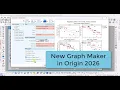 New Graph Maker in Origin 2026