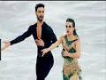 Ice dancer Gabriella Papadakis left red-faced after wardrobe malfunction during routine