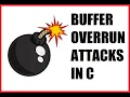 How buffer overflow attacks work in C