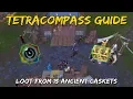 Archaeology Tetracompass Guide Loot from 15 Ancient Caskets Runescape 3