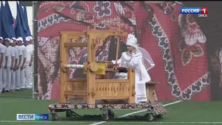 В Оконешниково состоялась церемония открытия 53-й «Королевы спорта»