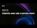 Create and Use Custom PDFs