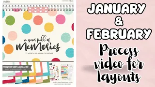 Calendar Project-January February