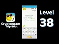 Cryptogram Tripledot Level 38 Answer SolutionGuruji
