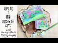 Slimline vs Mini Shadow Box Cards - Sunny Studio Feeling Froggy