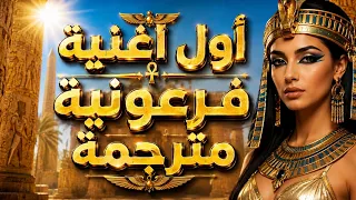                 أول أغنية بلهجة فرعونية مترجمة صوت يأخذك إلى زمن الفراعنة                           دندنها