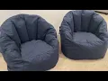 Big Joe Roma Bean Bag Chair Moonstone Tessellation Lenox Review