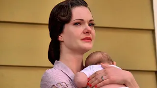wife holds baby and waits at train station for 65 years to keep her husbands promise