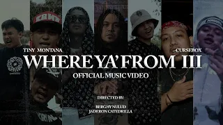 where ya from 3 official music video lanzeta juan thugs range sinio kris delano hev abi