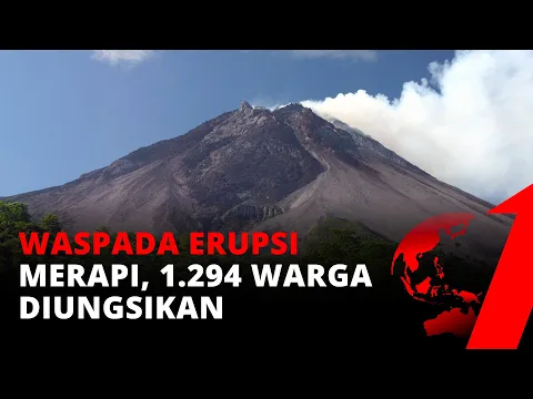 Kondisi Terkini Erupsi Merapi, 1294 Warga Diungsikan | tvOne