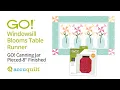 How to Make a Blooming Table Runner with This Free Pattern