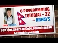 C Programming Tutorial - 22