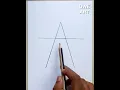 Download Lagu Very Easy Star Drawing from letter A #short #drawing #art