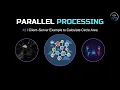 Parallel Processing Client Server Example to Calculate Circle Area Arabic